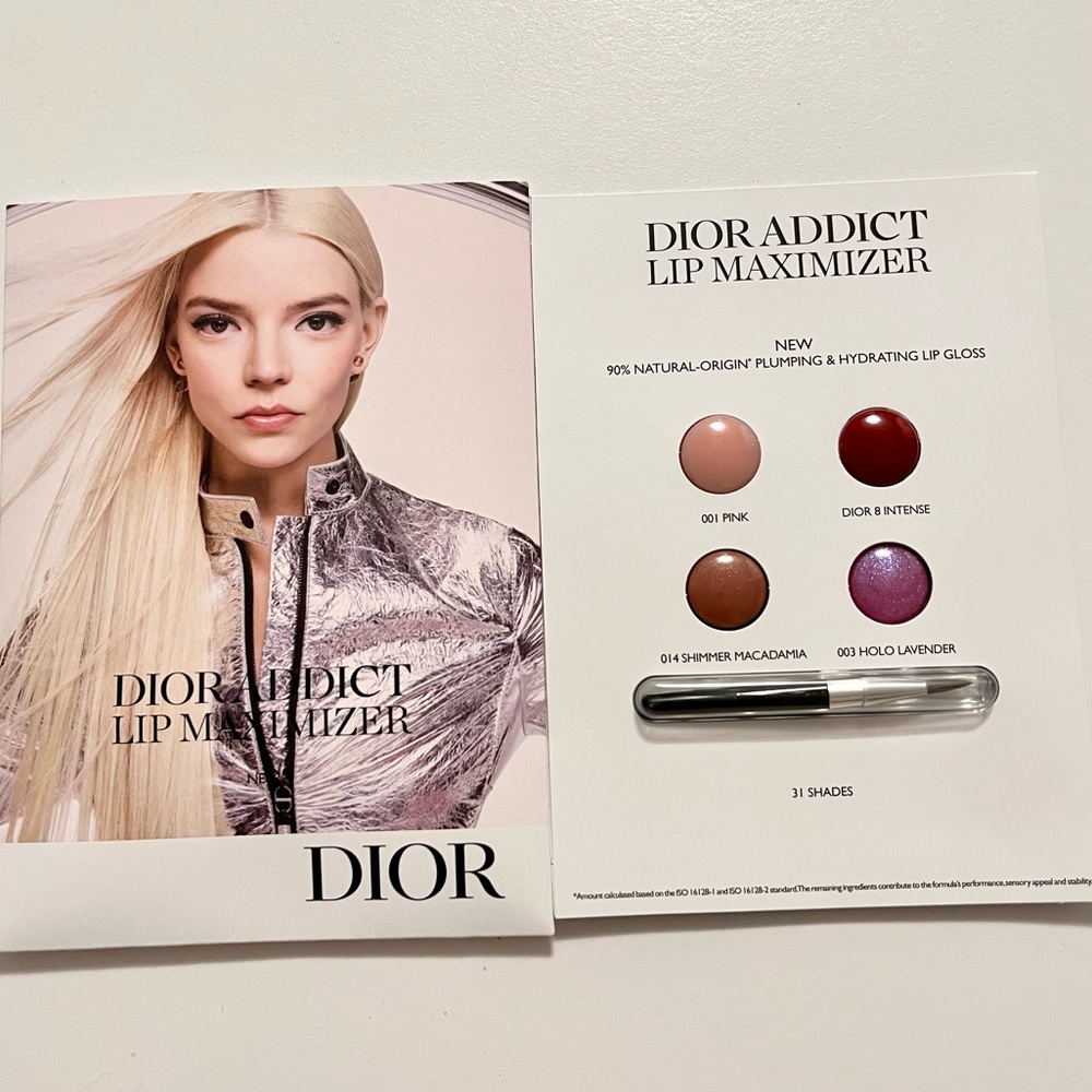 Dior Addict Lip Maximizer Samplers (4x0.5ml)